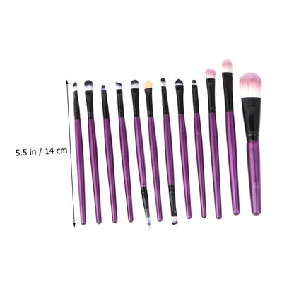 12Pcs Makeup Brush for Woman Makeup Brushed Cosmetics Brush Professional Makeup Brush Makeup Tools Makeup Make up Brushed Makeup Kit Makeup Brush Bundle Makeupset Wooden