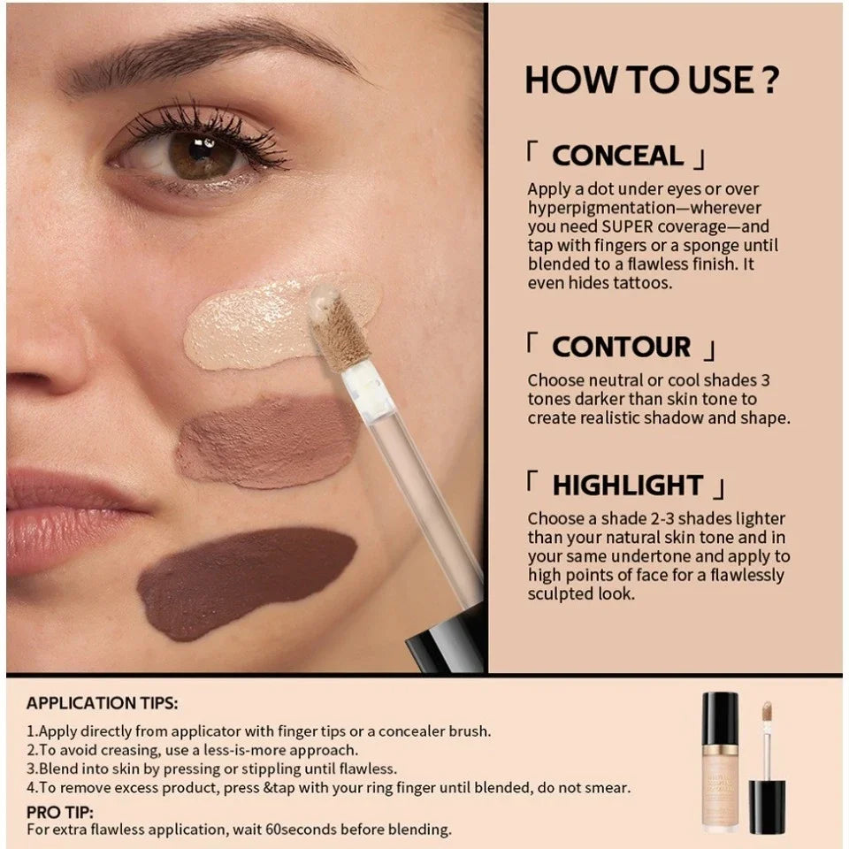 Multi-Use Full Coverage Concealer Cream