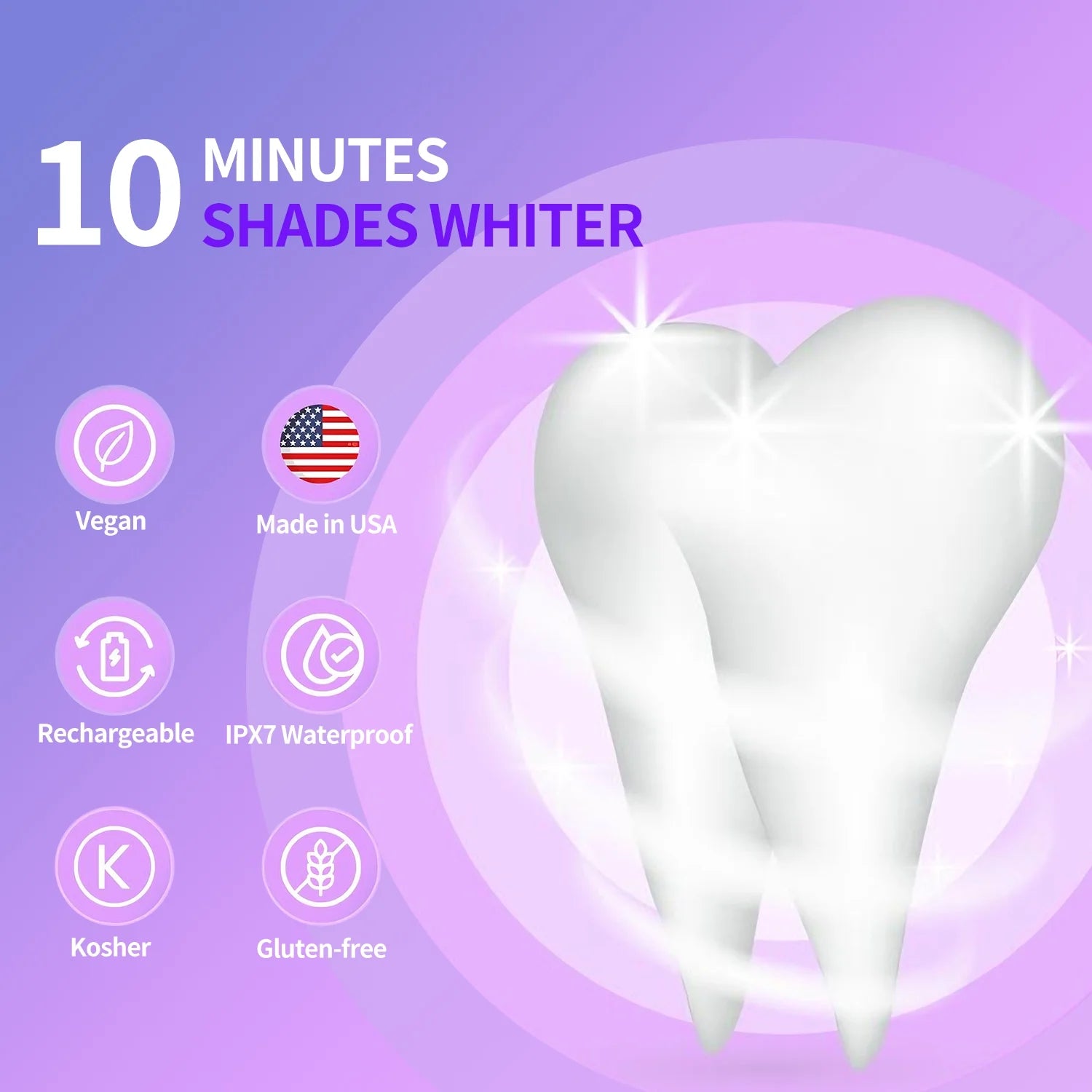 Kit De Blanqueamiento Dental Definitivo Con 28 Luces LED, 10 Min 4X 3ML 35% CP Gel Blanqueador De Dientes, 1X 4ML Bolígrafo Blanqueador De Dientes Elimina 10 Años De Manchas