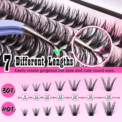 DIY Lash Extension Kit 9-16mm