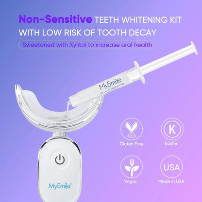 Kit De Blanqueamiento Dental Definitivo Con 28 Luces LED, 10 Min 4X 3ML 35% CP Gel Blanqueador De Dientes, 1X 4ML Bolígrafo Blanqueador De Dientes Elimina 10 Años De Manchas