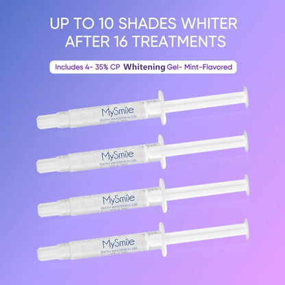 Kit De Blanqueamiento Dental Definitivo Con 28 Luces LED, 10 Min 4X 3ML 35% CP Gel Blanqueador De Dientes, 1X 4ML Bolígrafo Blanqueador De Dientes Elimina 10 Años De Manchas